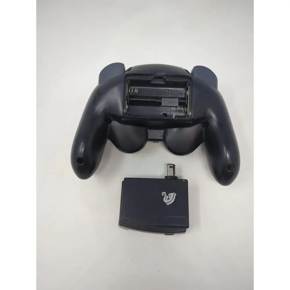 Pelican G3 Wireless Nintendo GameCube Controller PL-7055 Black w/ DONGLE no back